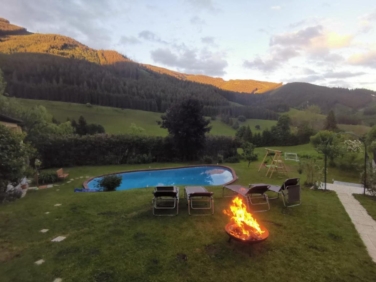 Pool, Pokale, Sauna, Billard, Kirche U. Viel Natur Vordernberg Экстерьер фото