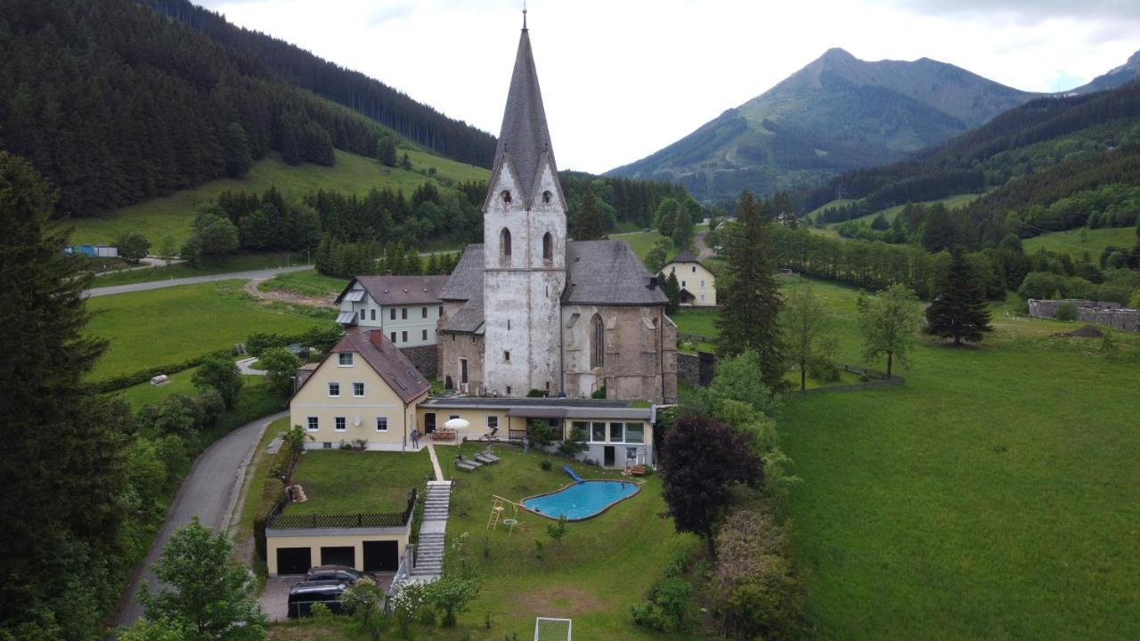 Pool, Pokale, Sauna, Billard, Kirche U. Viel Natur Vordernberg Экстерьер фото