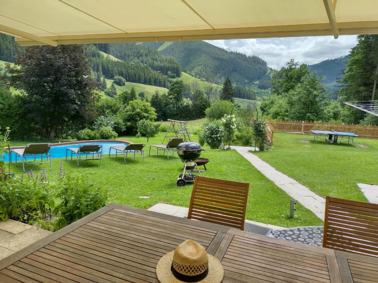 Pool, Pokale, Sauna, Billard, Kirche U. Viel Natur Vordernberg Экстерьер фото